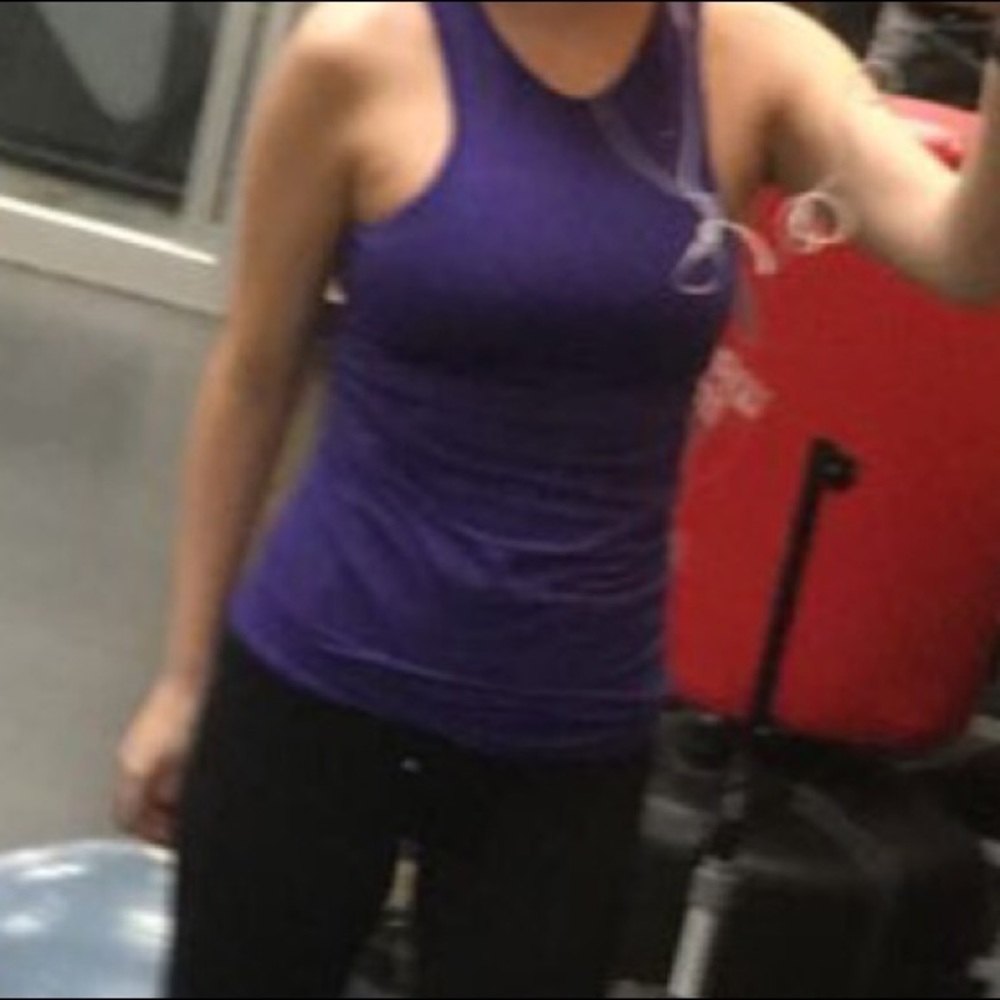 Lululemon purple tank top